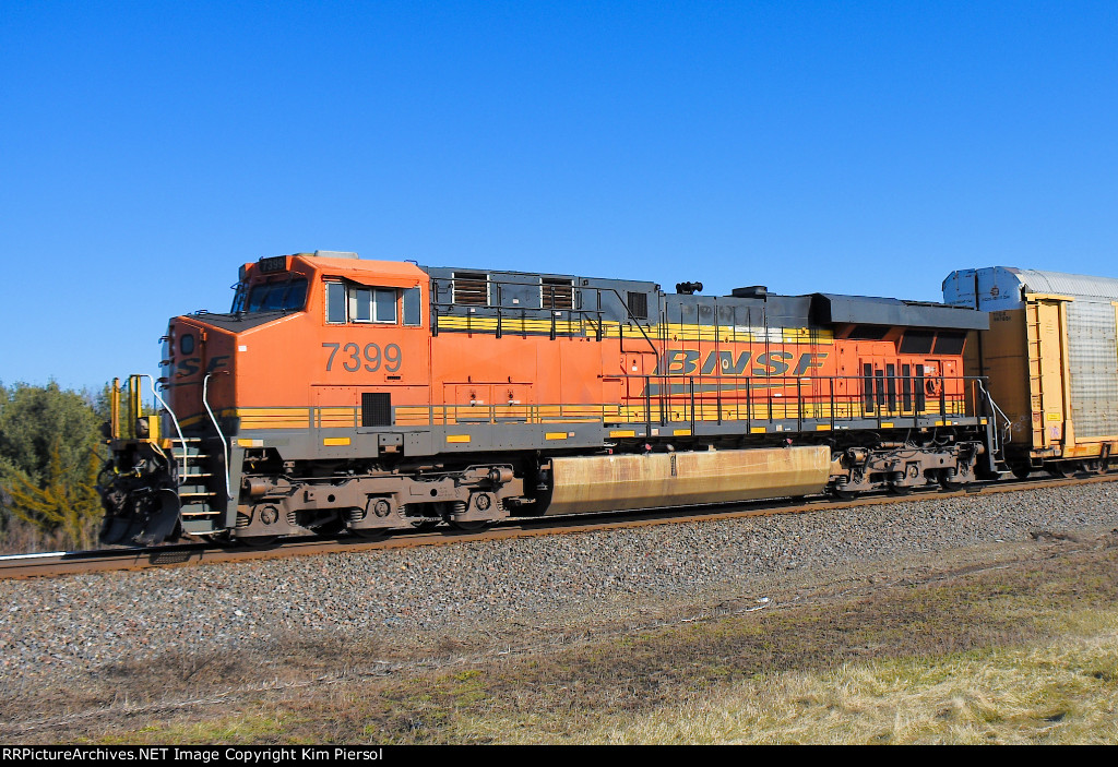 BNSF 7399 Pusher